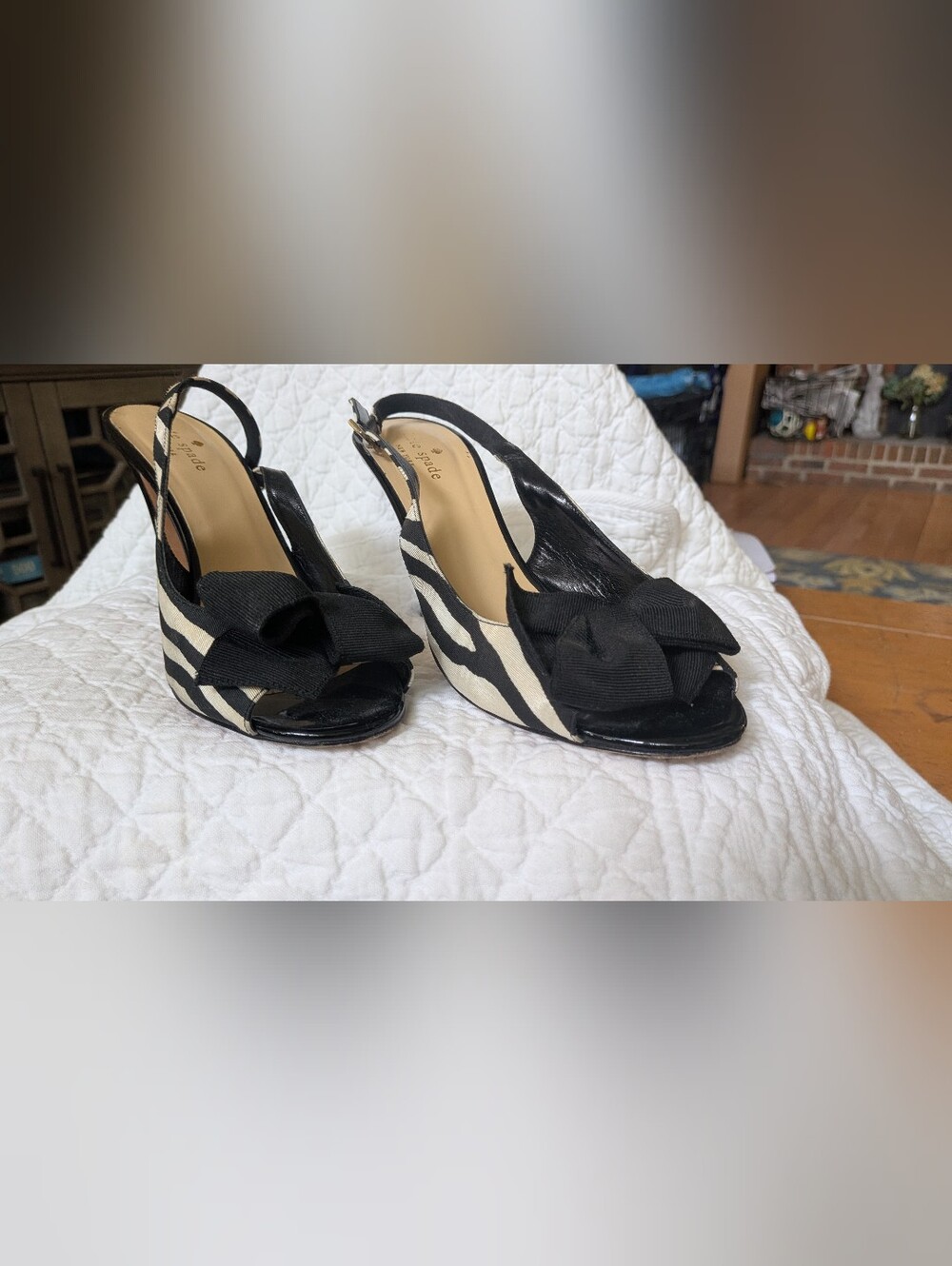 Kate Spade Sling back heels